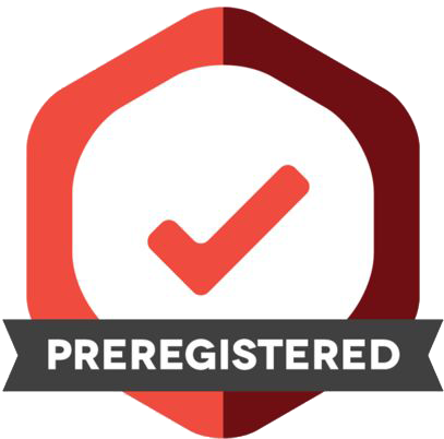 Preregistration Open Science badge